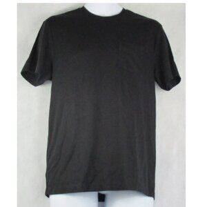 Alfani Men's Short-Sleeve Crewneck Pocket T-Shirt, Deep Black, Small